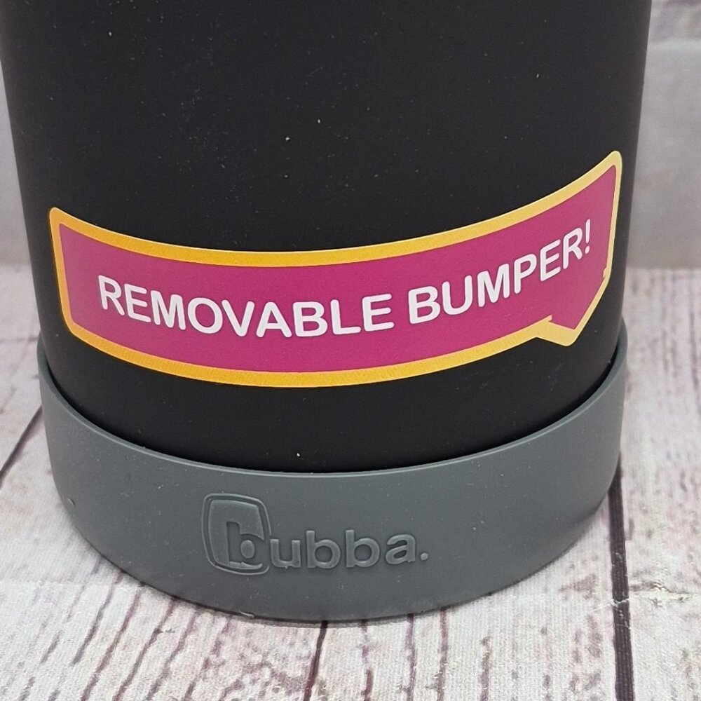 Bubba Envy S Vacuum Insulated Stainless Steel Tumbler 24Oz Portable Cup, Black - Picture 3 of 6